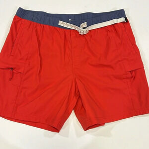 The North Face - Class V, belted shorts, red/navy, xxl